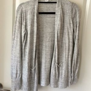 Gap Grey Marled Cardigan